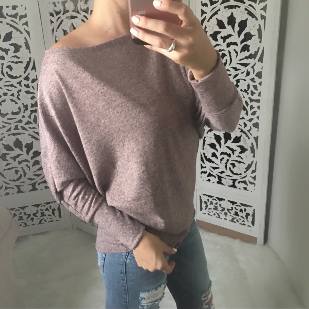 LAST 2️⃣ Brushed Knit Long Sleeve Dolman - Picture 3 of 7
